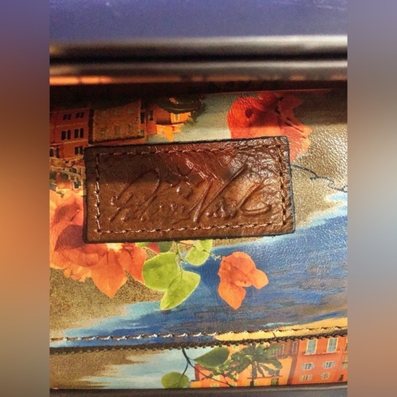 Patricia Nash beautiful French Riviera Giada foldover purse clutch new in box - Picture 5 of 16